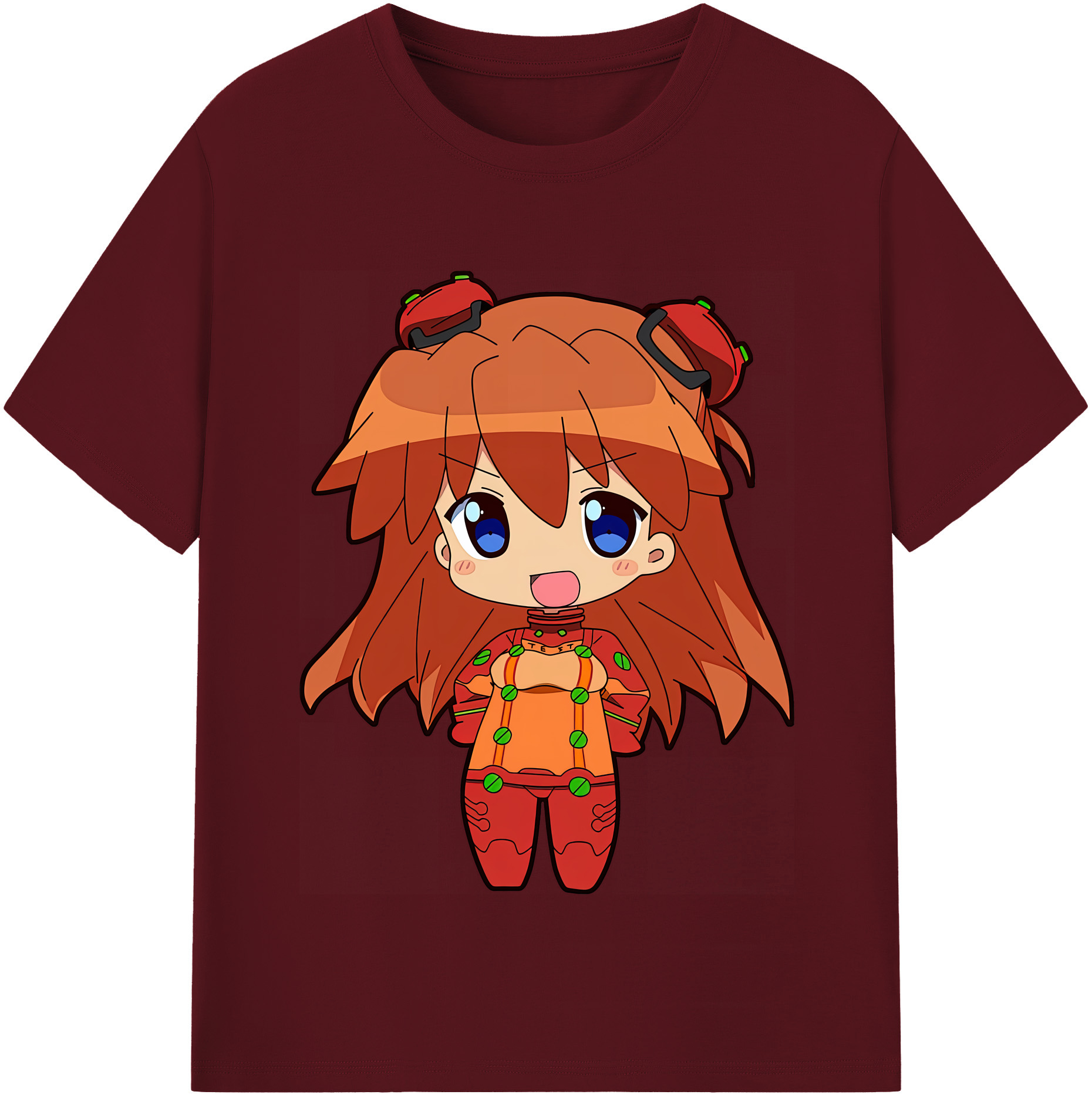 （画像用） EVA 新世紀エヴァンゲリオン 綿100％半袖Tシャツ（フロントプリント）